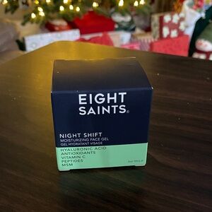 Eight Saints Night Shift Face Gel - Navy and Mint